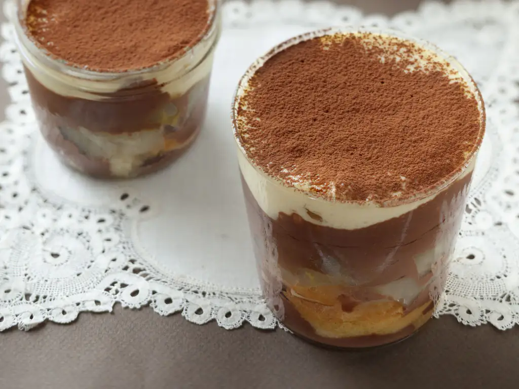tiramisu belle hélène (poires chocolat)