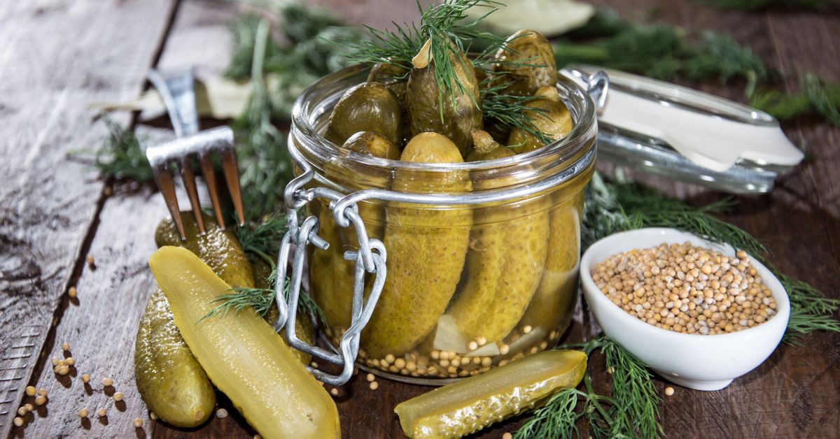 Bocaux de cornichons aigresdoux recette de Bocaux de cornichons