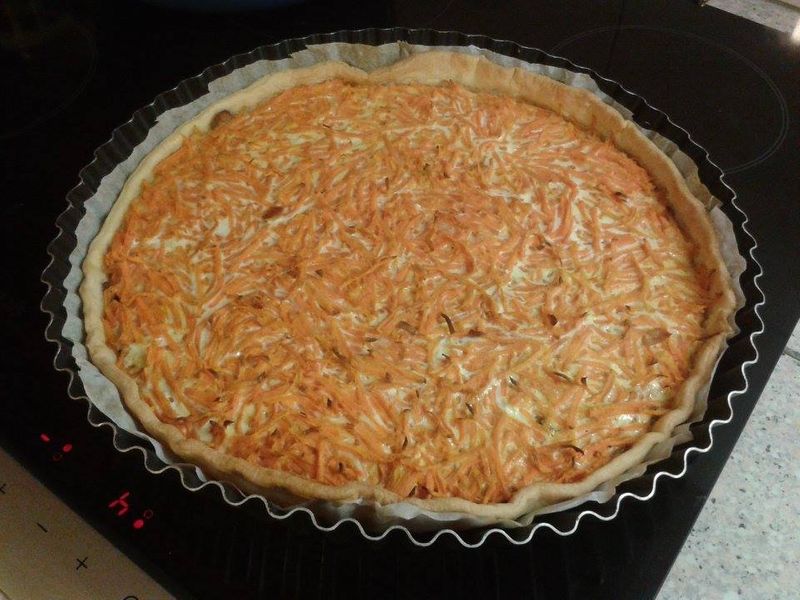 Tarte Aux Carottes Et Oignons Recette De Tarte Aux Carottes Et