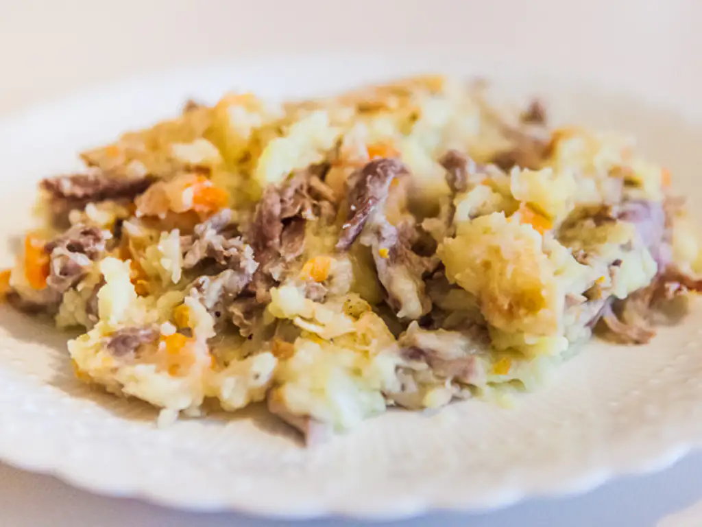 hachis parmentier au canard