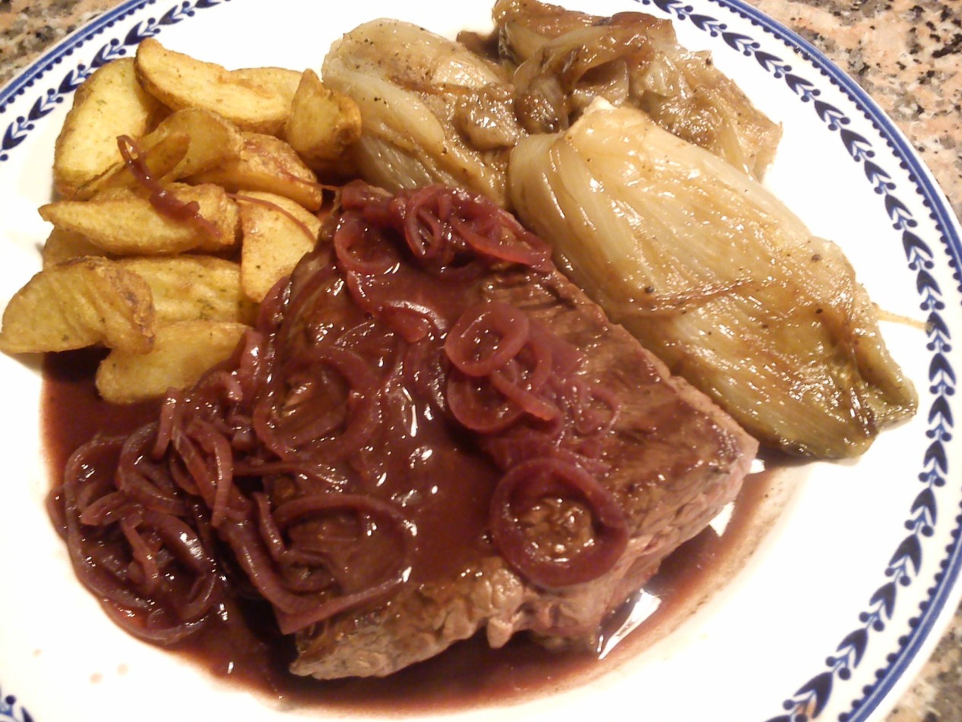 onglet à l'échalote Recette de onglet à l'échalote Marmiton