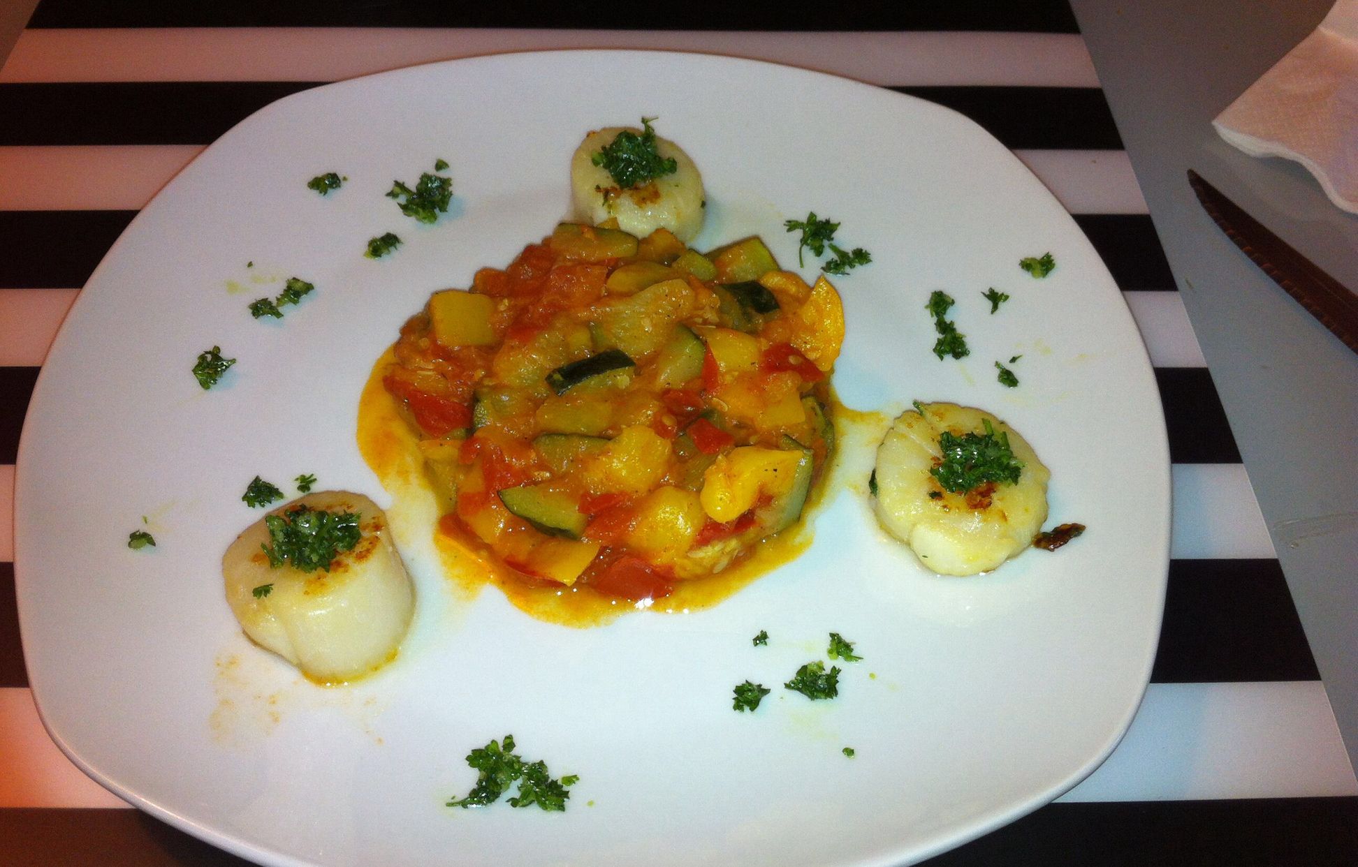 Escargots à La Provençale Sans Coquille Coquilles st jacques à la provençale : Recette de Coquilles st jacques