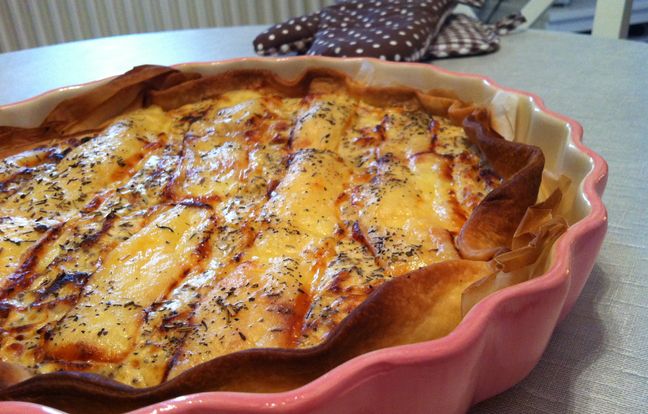 Tarte Façon Raclette : Recette De Tarte Façon Raclette - Marmiton