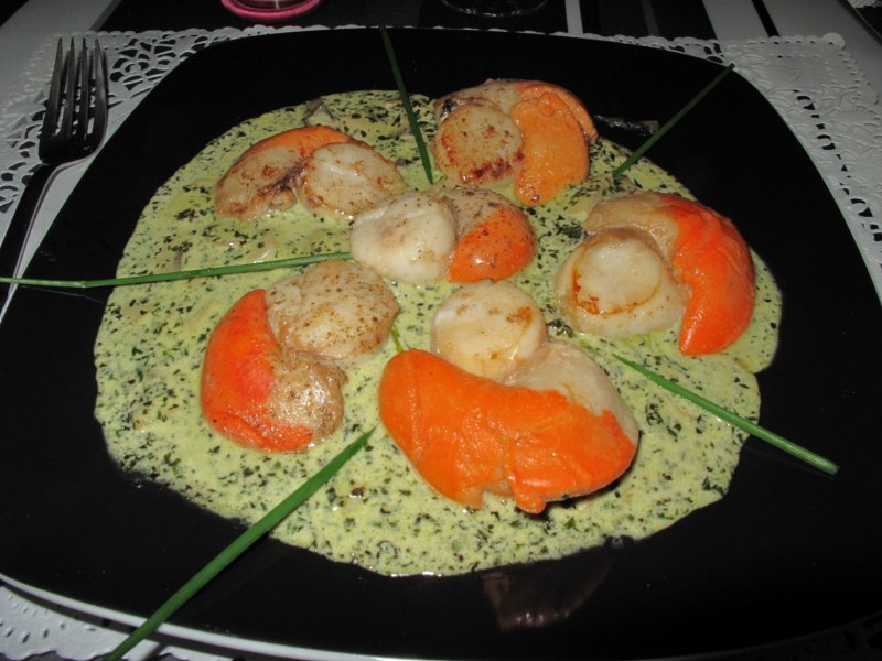 Coquilles Saint Jacques Cressonniere Recette De Coquilles Saint