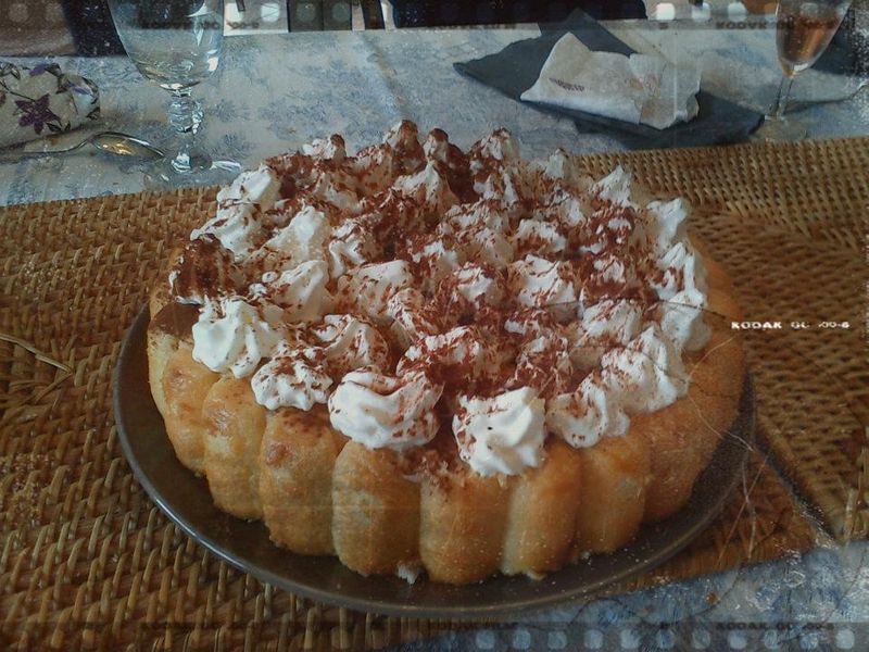charlotte facile poire chocolat : recette de charlotte facile poire