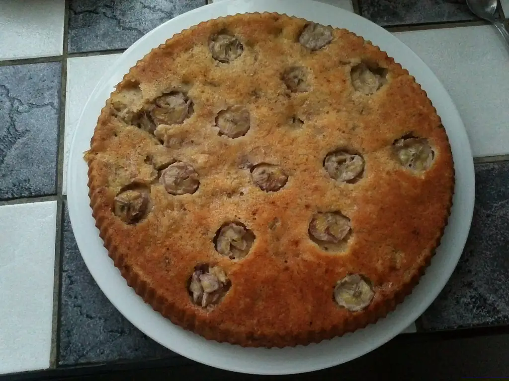 gâteau à la banane léger et simple d'anaïs
