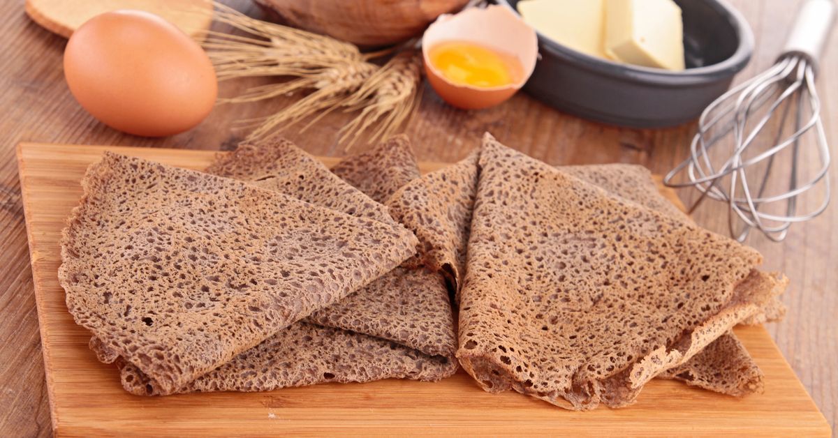 Pâte à crêpes levée au sarrasin : recette de Pâte à crêpes levée au