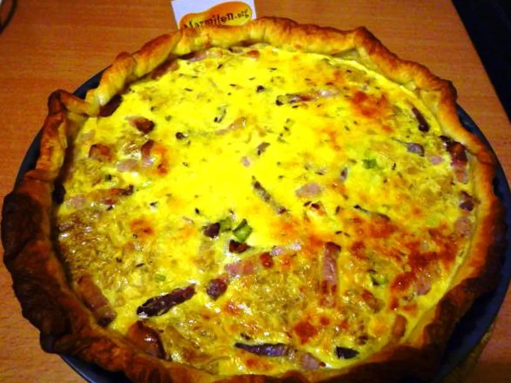 quiche à la choucroute