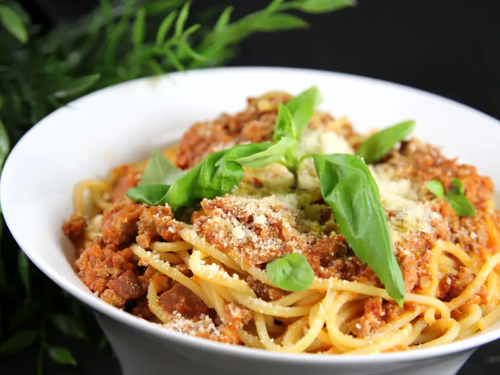 spaghettis bolognaise (proche de la vraie)