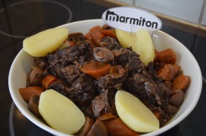 Joue De Boeuf à La Bourguignonne