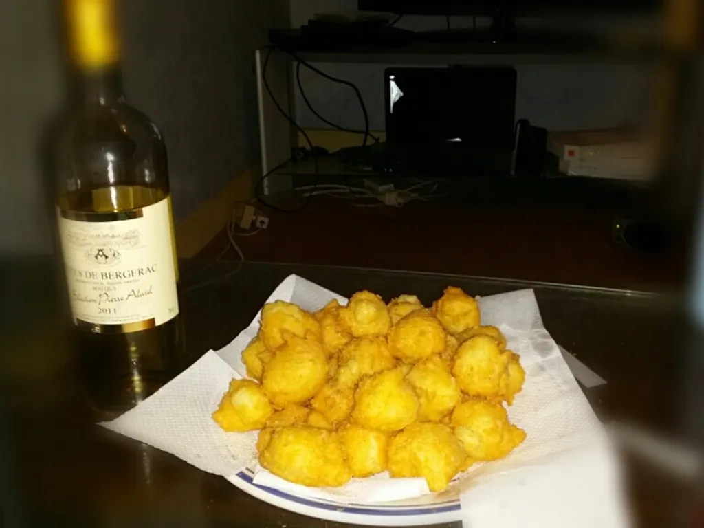 beignets de gougères au fromage