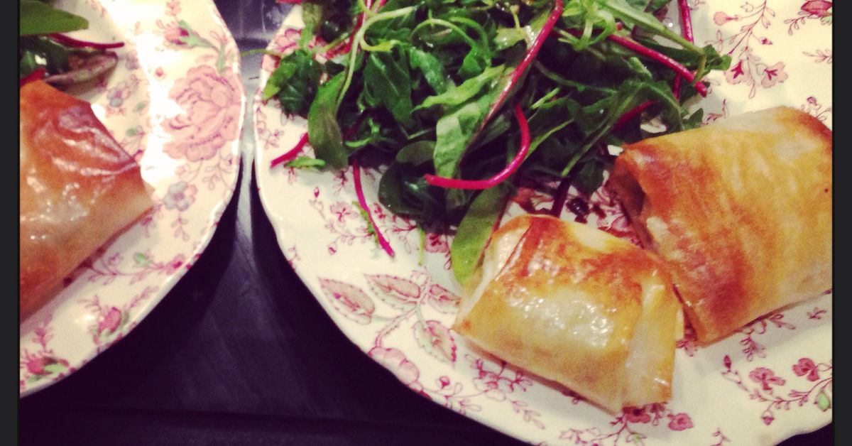 Brick saumon frais et fromage frais (light) : recette de Brick saumon