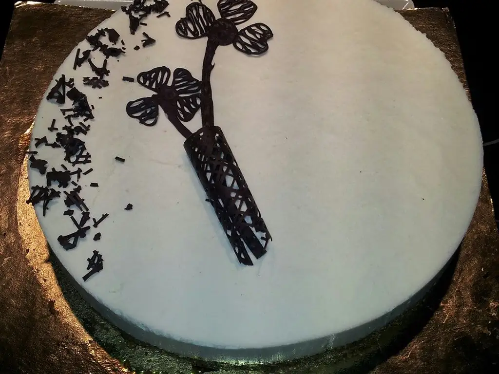 entremets poire, craquant speculoos