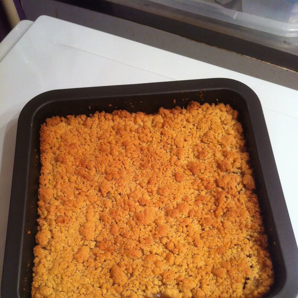 Le Crumble Aux Pommes Du Chat Qui Tousse Recette De Le Crumble Aux Pommes Du Chat Qui Tousse Marmiton