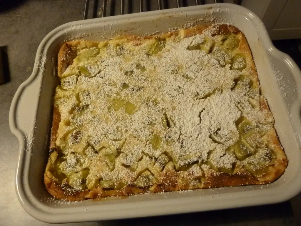 clafoutis aux kiwis
