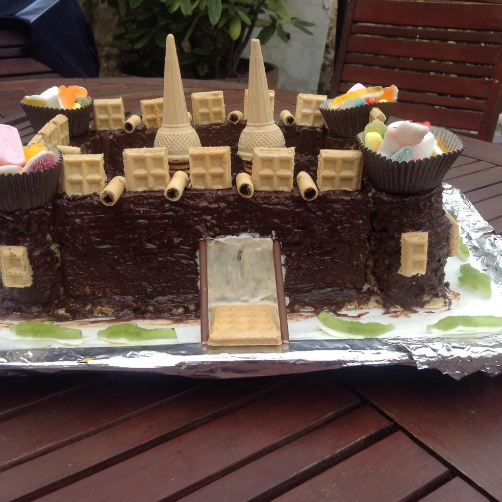 Gateau D Anniversaire Chateau Fort Recette De Gateau D Anniversaire Chateau Fort