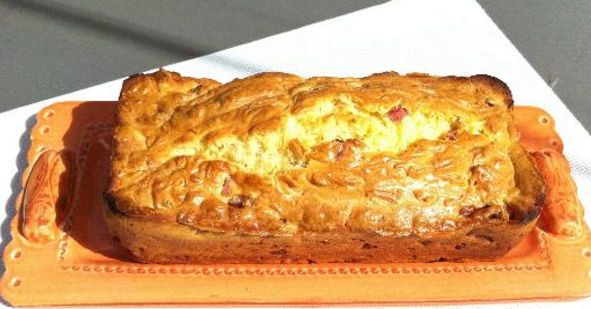 Cake au lard recette de Cake au lard