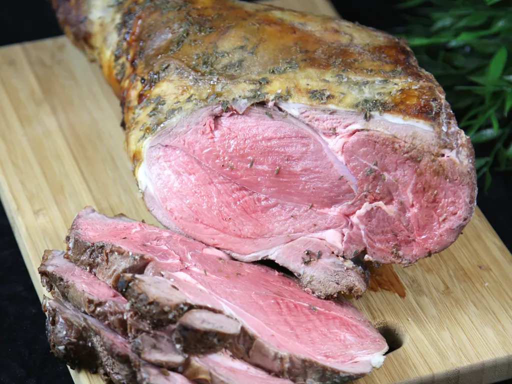gigot ou épaule d'agneau au miel et thym