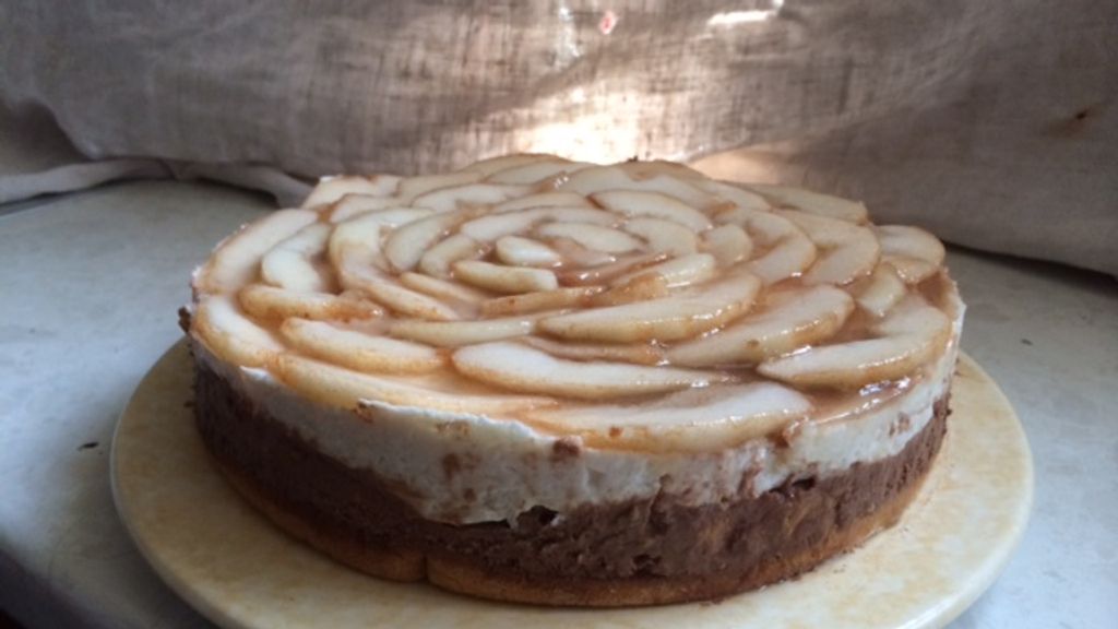 Entremets Saveurs Du Nord Mousse Poire Chocolat Et Nappage Caramel Recette De Entremets Saveurs Du Nord Mousse Poire Chocolat Et Nappage Caramel