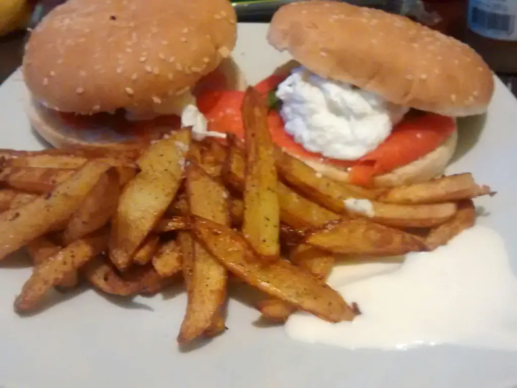 hamburger du pêcheur