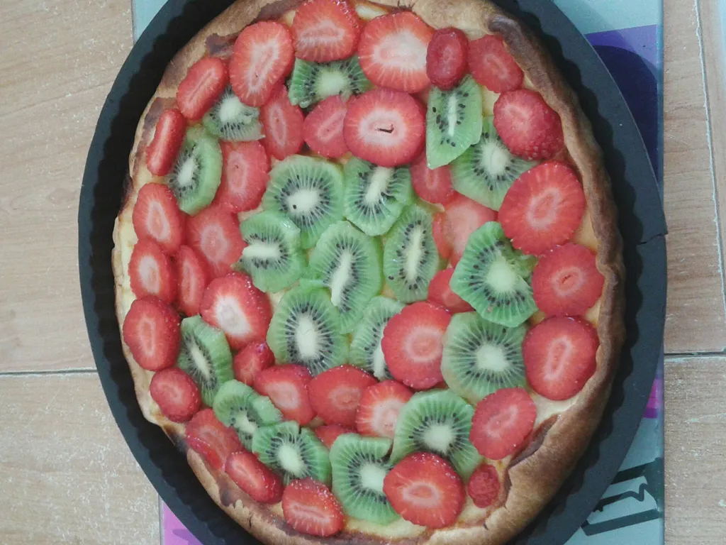 Tarte Fraises Kiwis A Ma Facon Recette De Tarte Fraises Kiwis A Ma Facon