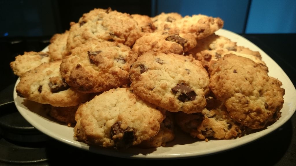 Recette Dessert Original Cookies Farine de Coco & Chocolat by Valebio