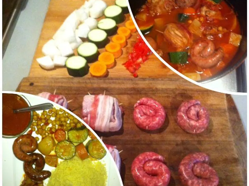 couscous de porc