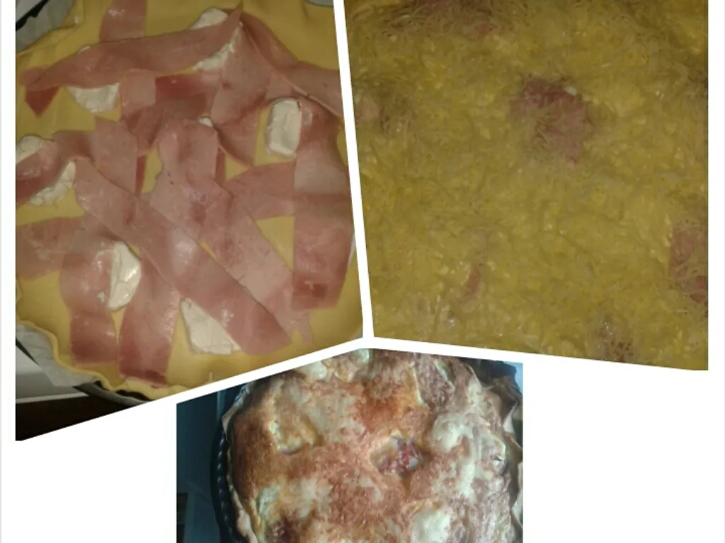 quiche au kiri et au jambon