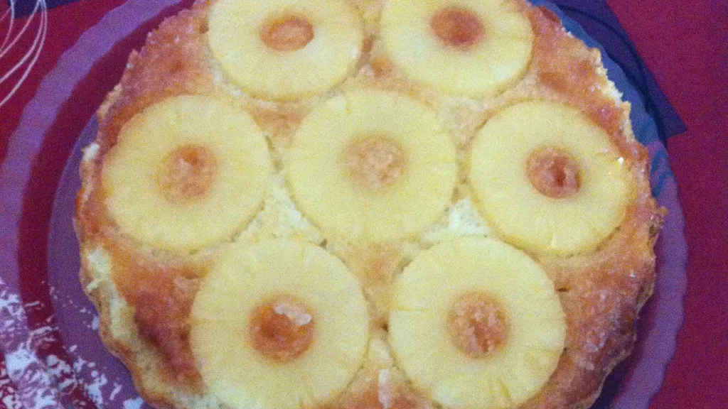 Gateau Renverse A L Ananas Recette De Gateau Renverse A L Ananas