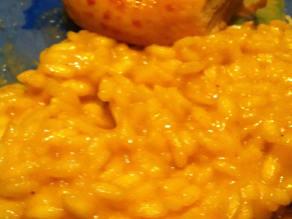 risotto de poulet au curry