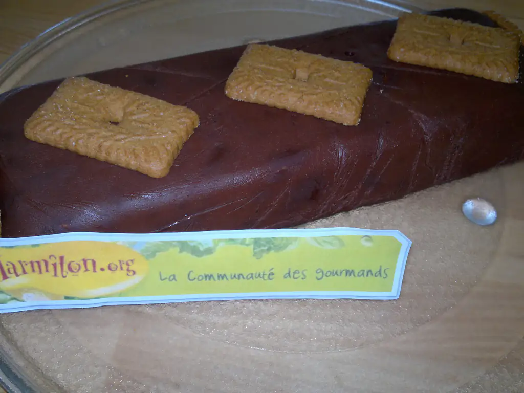 délice de ganache cannelle et spéculoos