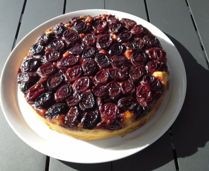 Gateaux Aux Prunes Rouges