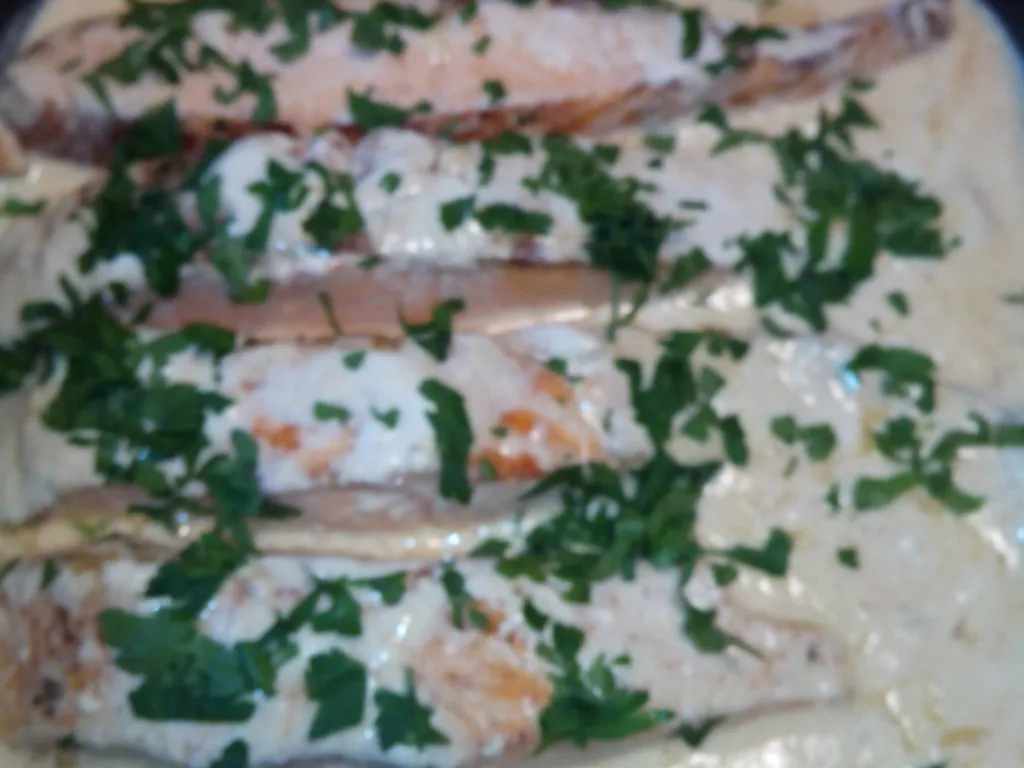 saumon poêlé mariné au citron