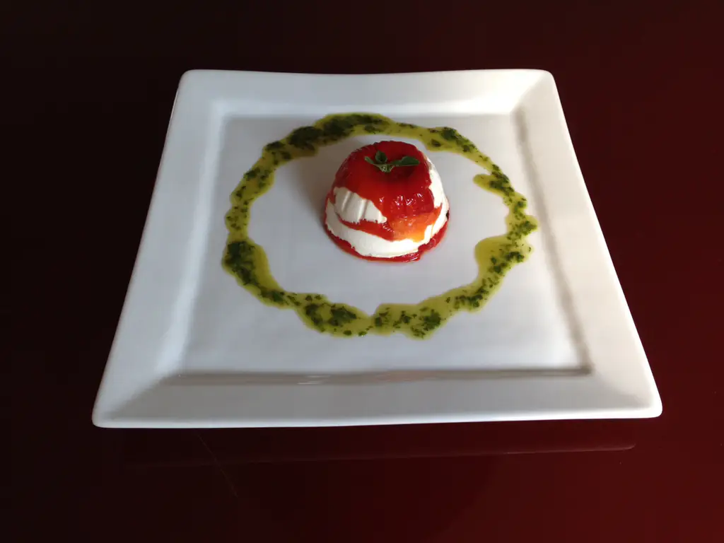 terrine de chèvre aux poivrons