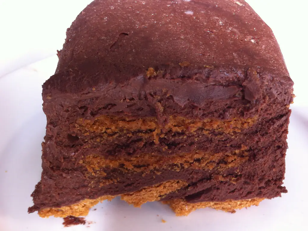 terrine de chocolat aux speculoos et à la cannelle