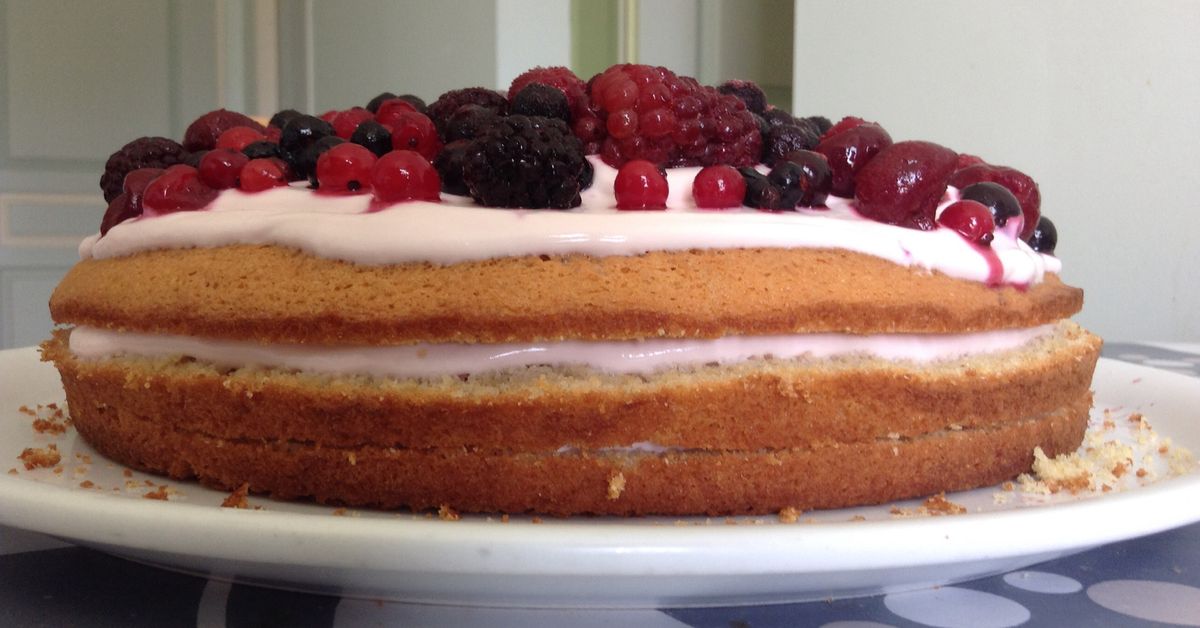 Genoise Aux Fruits Rouges