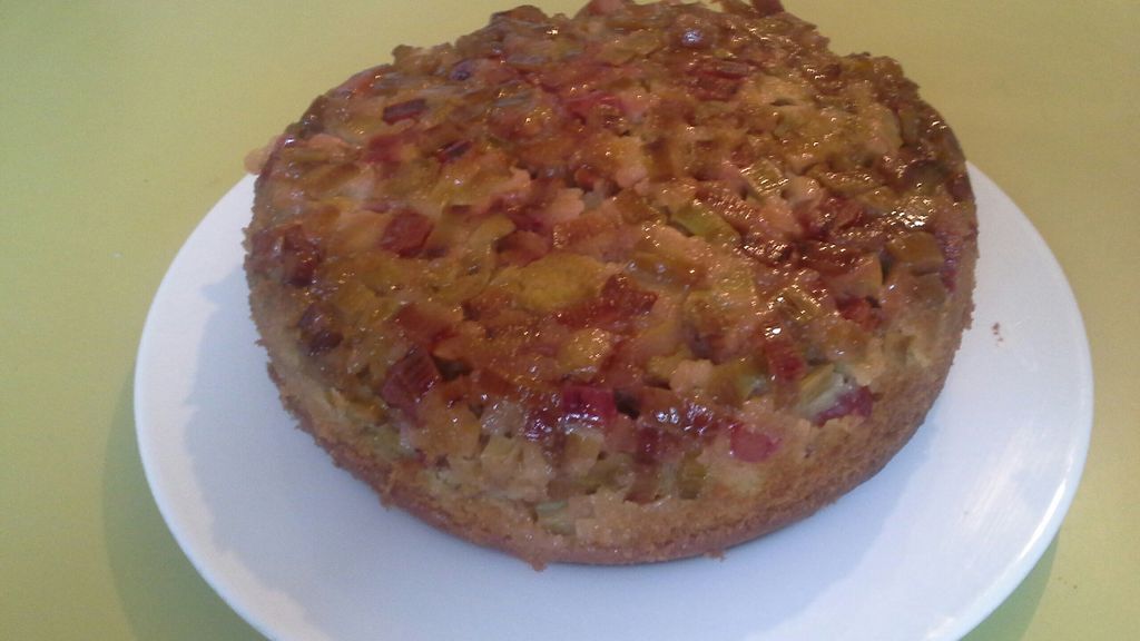 Gateau A La Rhubarbe Recette De Gateau A La Rhubarbe