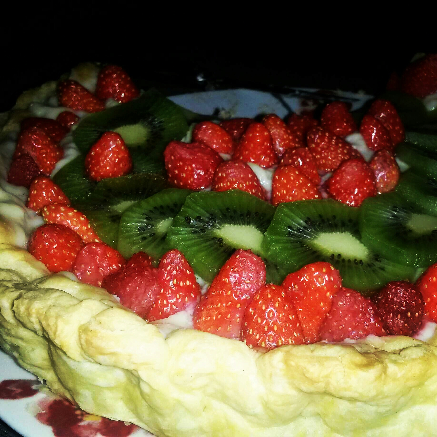 Tarte Aux Fraises Et Aux Kiwi De Catherine Recette De Tarte Aux Fraises Et Aux Kiwi De Catherine