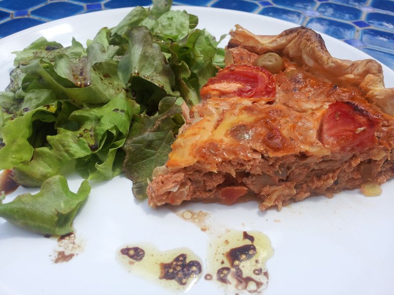 Quiche Légère Sans Crème Thon Tomate Recette De Quiche