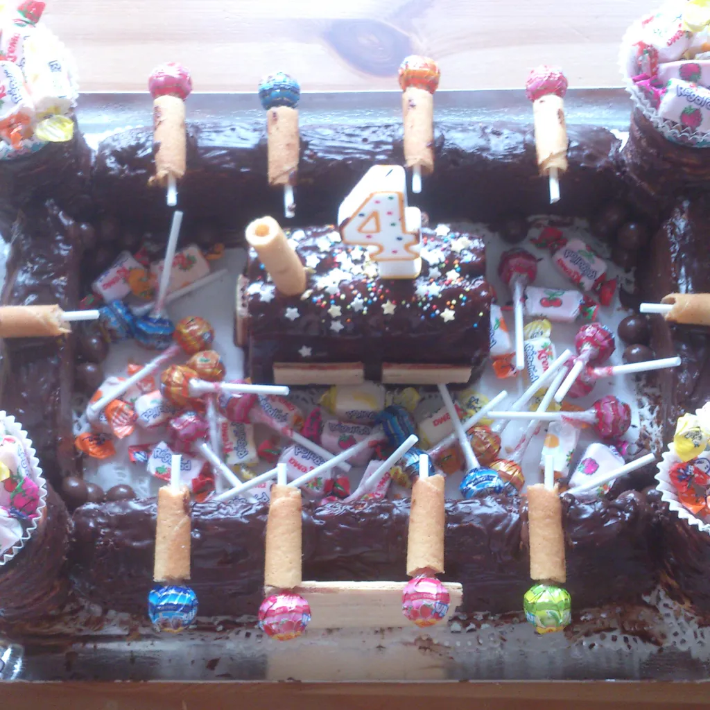 Gateau D Anniversaire Chateau Fort Recette De Gateau D Anniversaire Chateau Fort