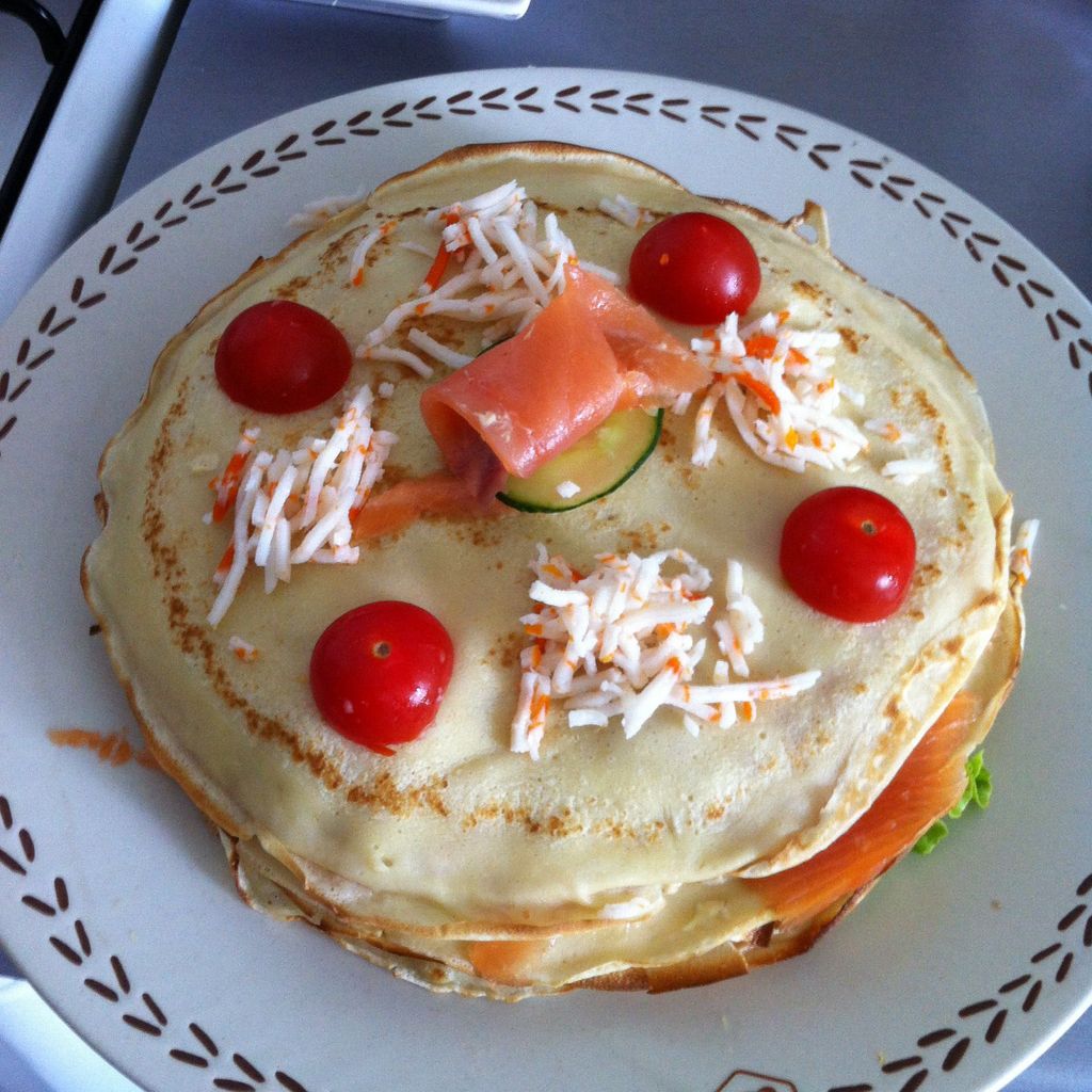 Gateau De Crepes De La Mer