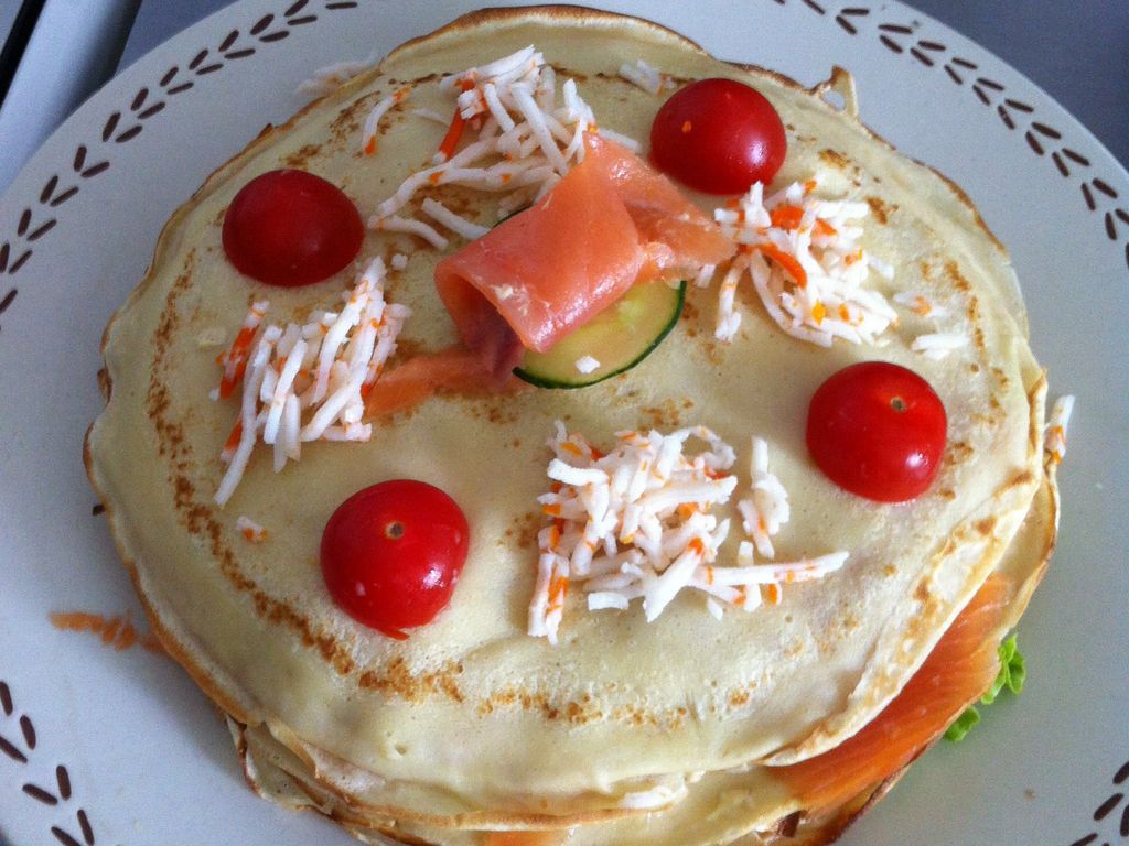 Gateau De Crepes De La Mer Recette De Gateau De Crepes De La Mer