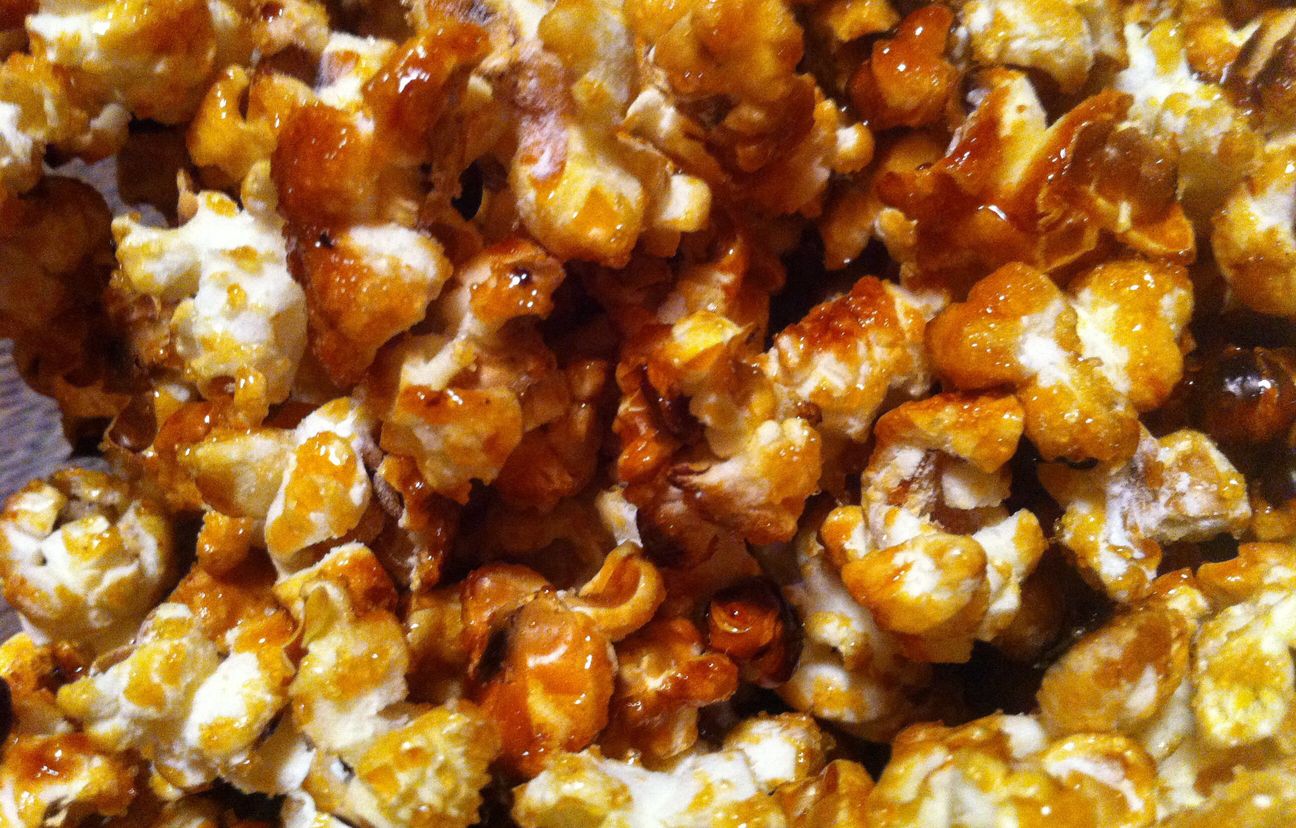 Popcorn caramelisé Recette de Popcorn caramelisé Marmiton