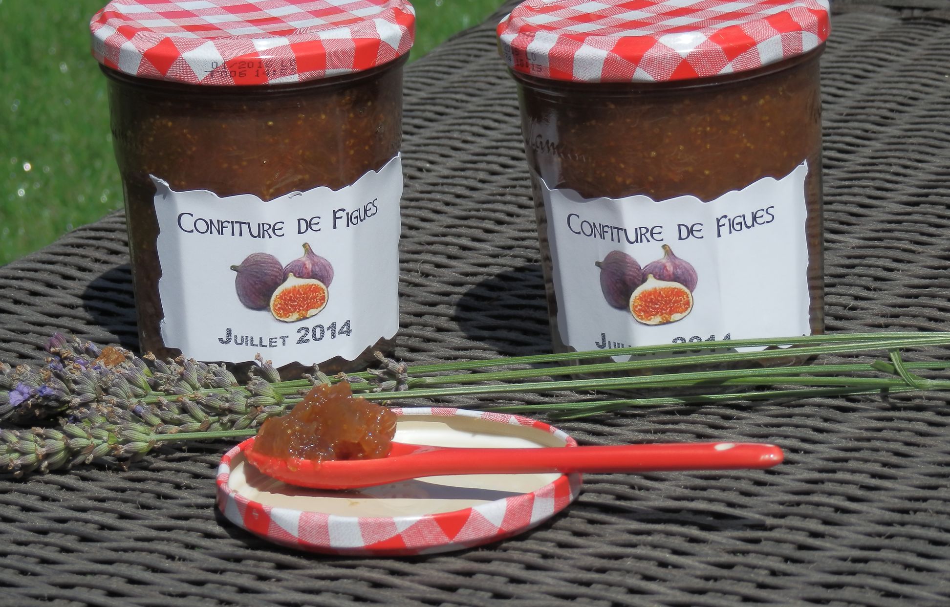 Confiture de figues au miel et aux épices : Recette de Confiture de