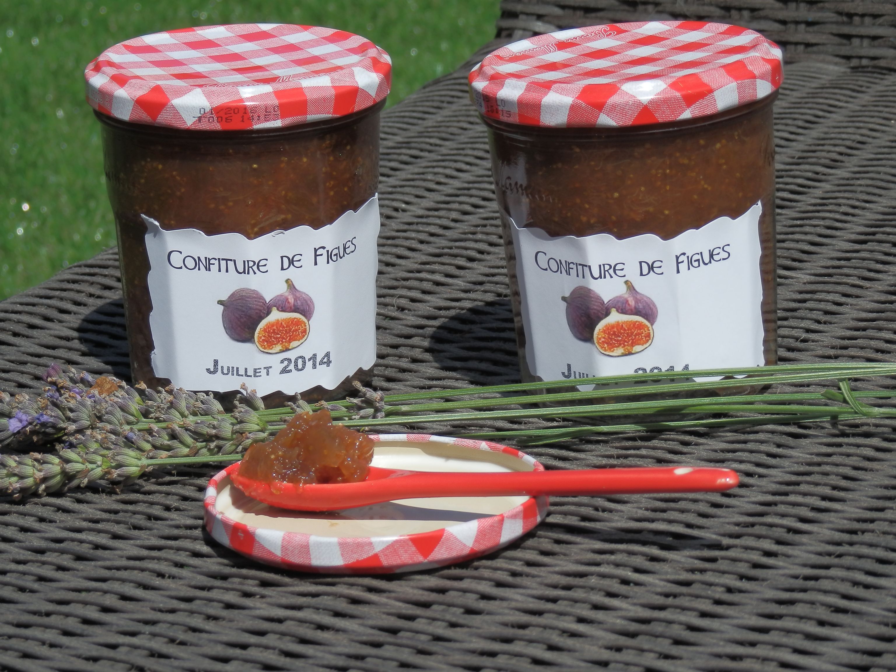 Confiture de figues au miel et aux épices Recette de Confiture de