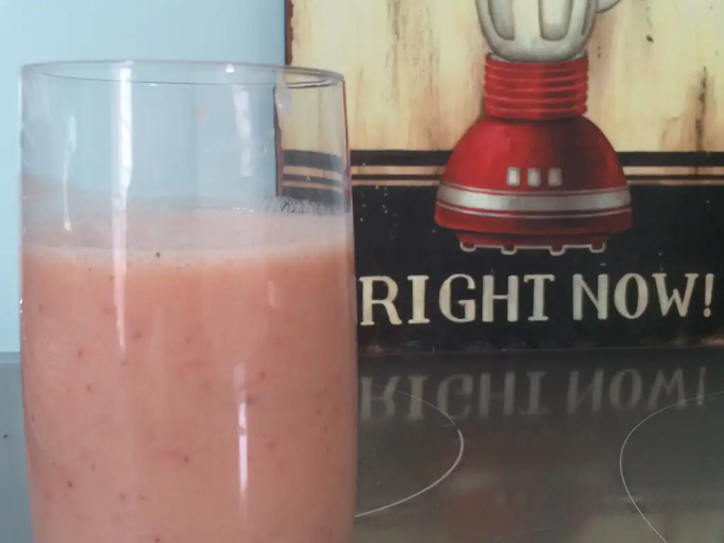 smoothie à la fraise