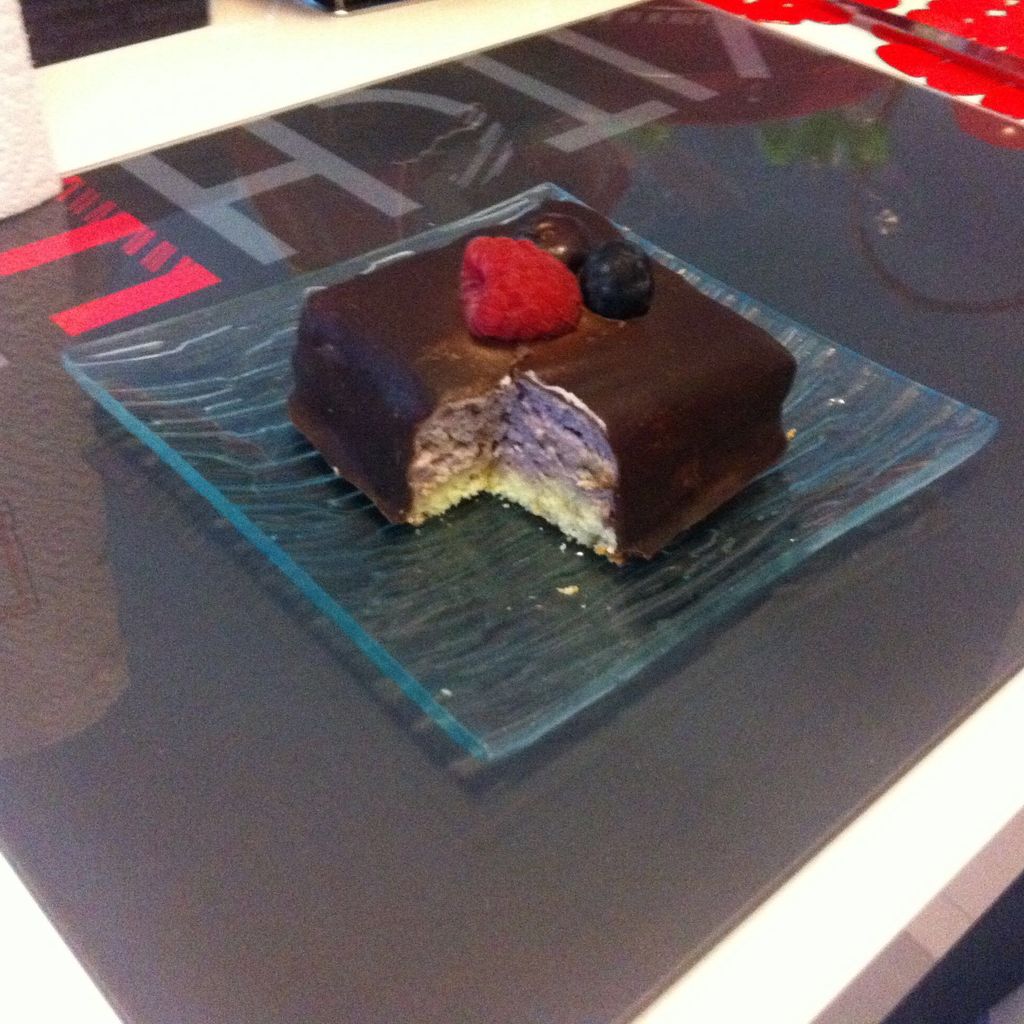 Bavarois Chocolat Et Framboise Fraiche Sur Craquelin Chocolat Recette De Bavarois Chocolat Et Framboise Fraiche Sur Craquelin Chocolat