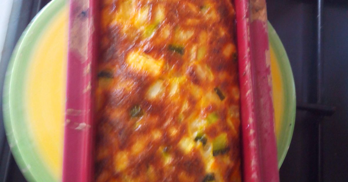 Terrine de courgette, feta, chorizo recette de Terrine de courgette