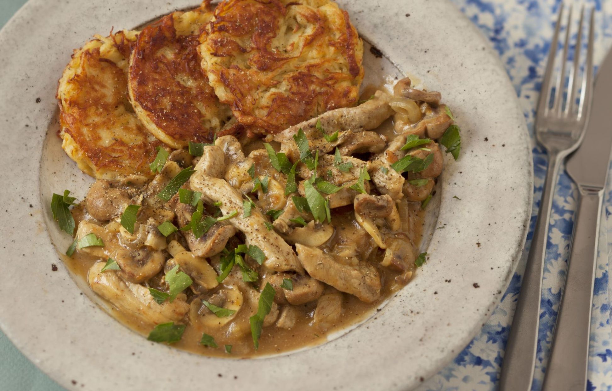 Emincé de veau à la zürichoise Recette de Emincé de veau à la