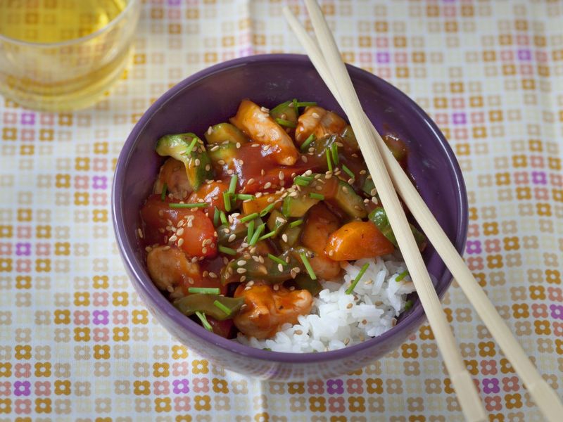 Poulet A La Sauce Aigre Douce Chine Recette De Poulet A La